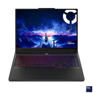 Lenovo Legion Pro 7 16IAX10H AI Gaming Laptop 16″ OLED 240Hz 64GB RAM, RTX 5080 16GB, Ultra 9 275HX, 2TB NVMe, RGB Backlit, Arabic Keyboard, W11